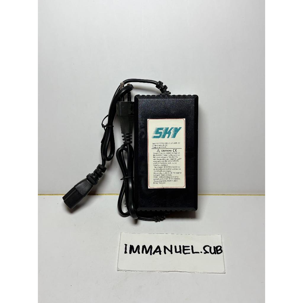 Charger Cas Tangki Sprayer Elektrik Hama Dragon 2 A 12V / Cas Aki Sprayer Hama Elektrik 2 Ampere