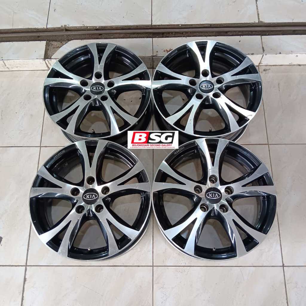 Velg mobil bekas murah std kia r16 pcd 5x114,3 cocok buat grandmax luxio new carry l300 ertiga