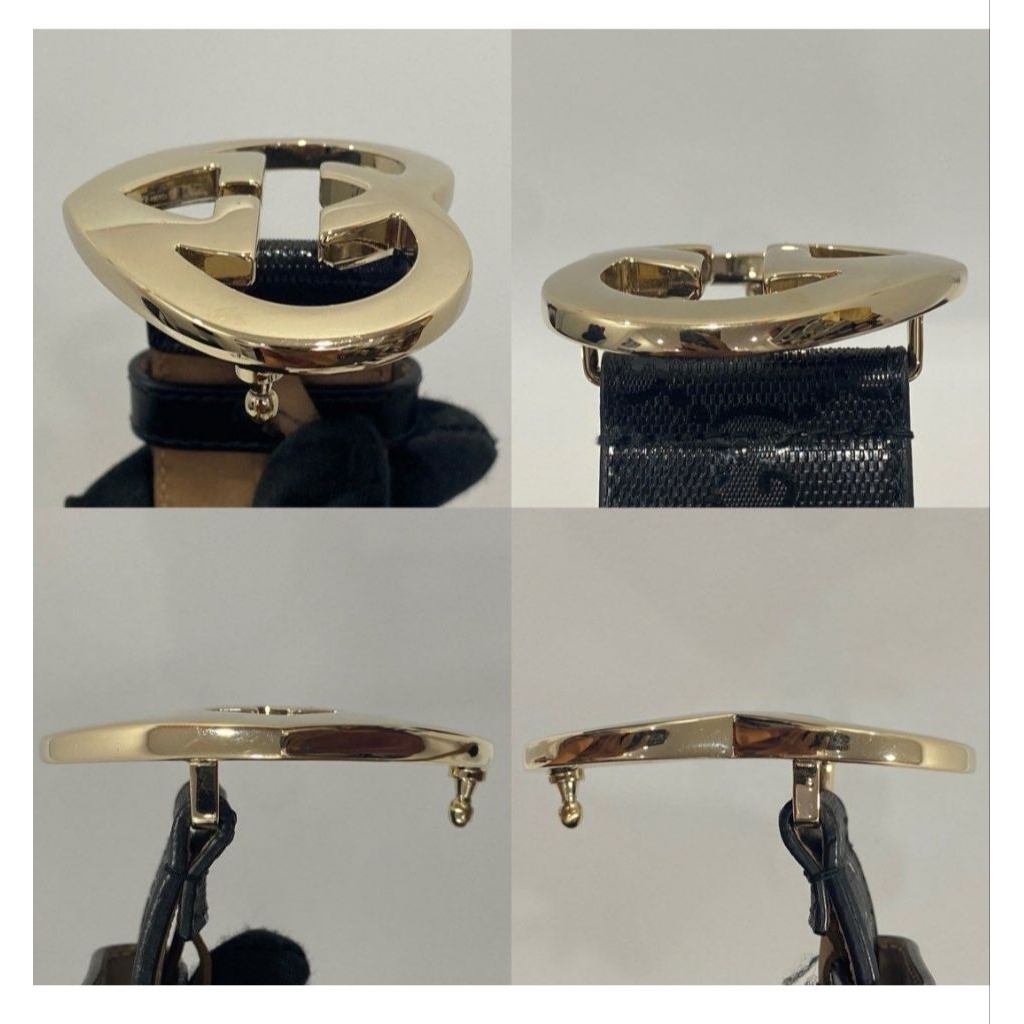Gucci GG Heart Belt - Preloved