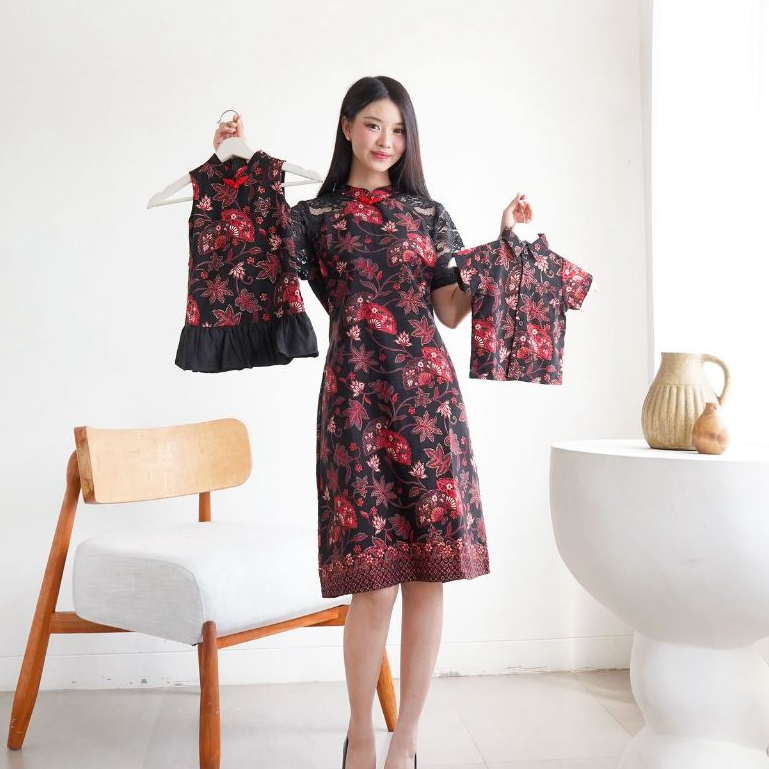 MATERNEL BAJU IMLEK FAMILY SET - batik keluarga