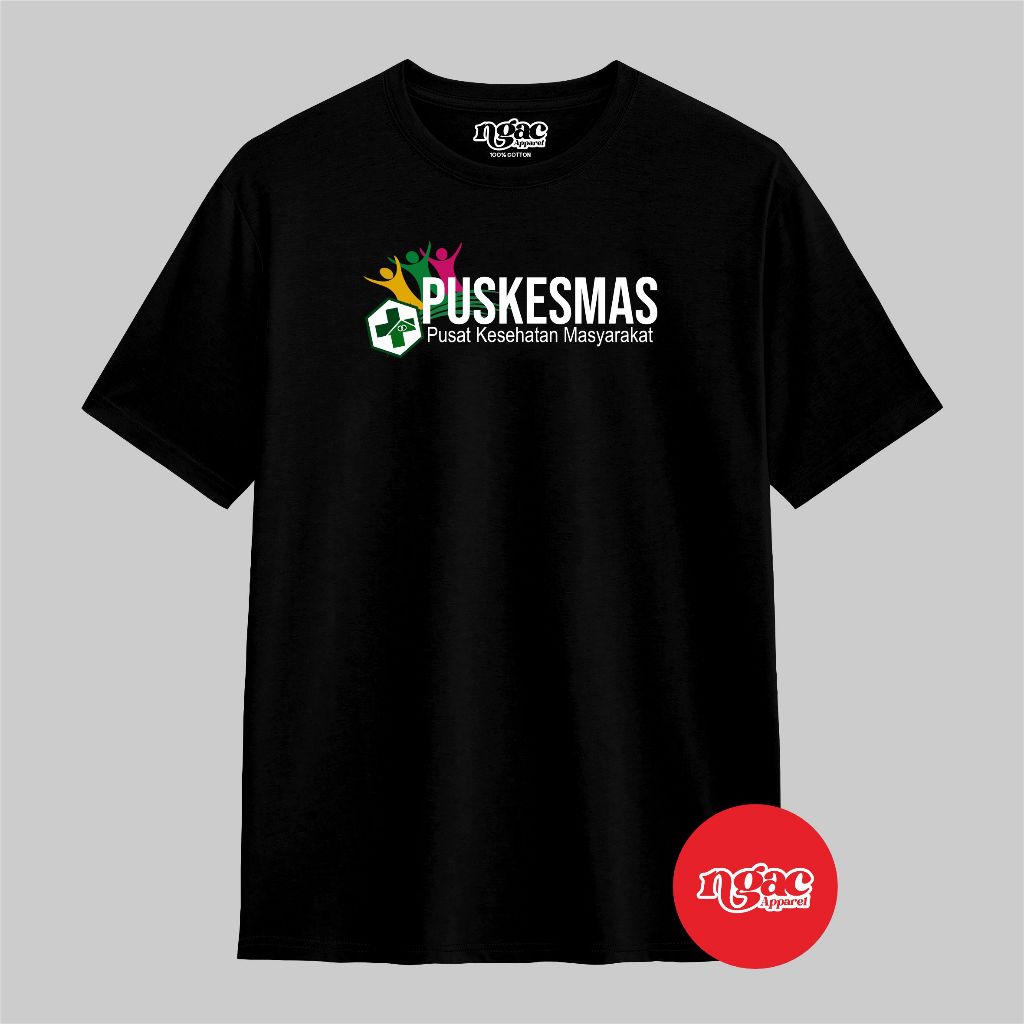 Kaos Logo Puskesmas Pusat Kesehatan Masyarakat  Baju Distro