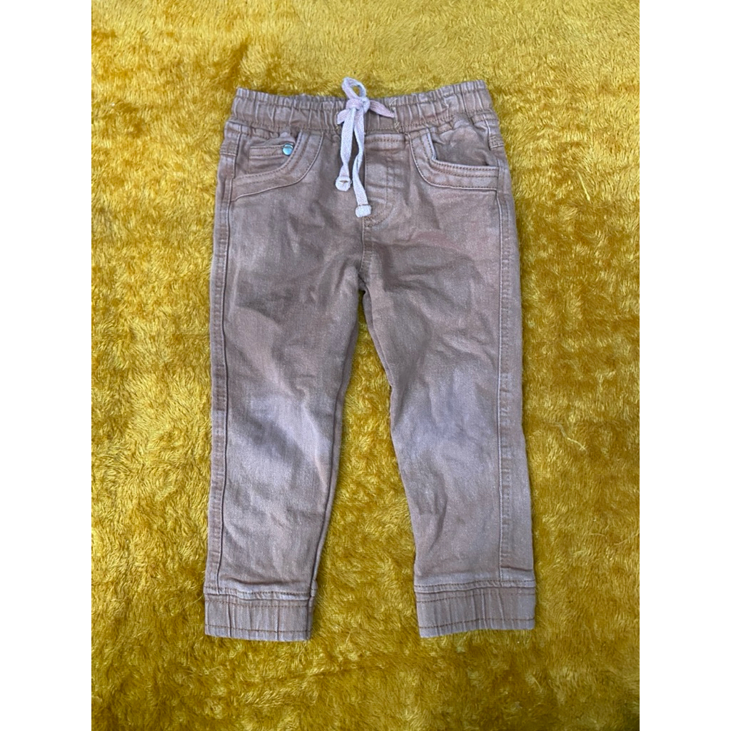 PL celana jeans panjang anak cowok ukuran 3-4 thn LP 54 cm