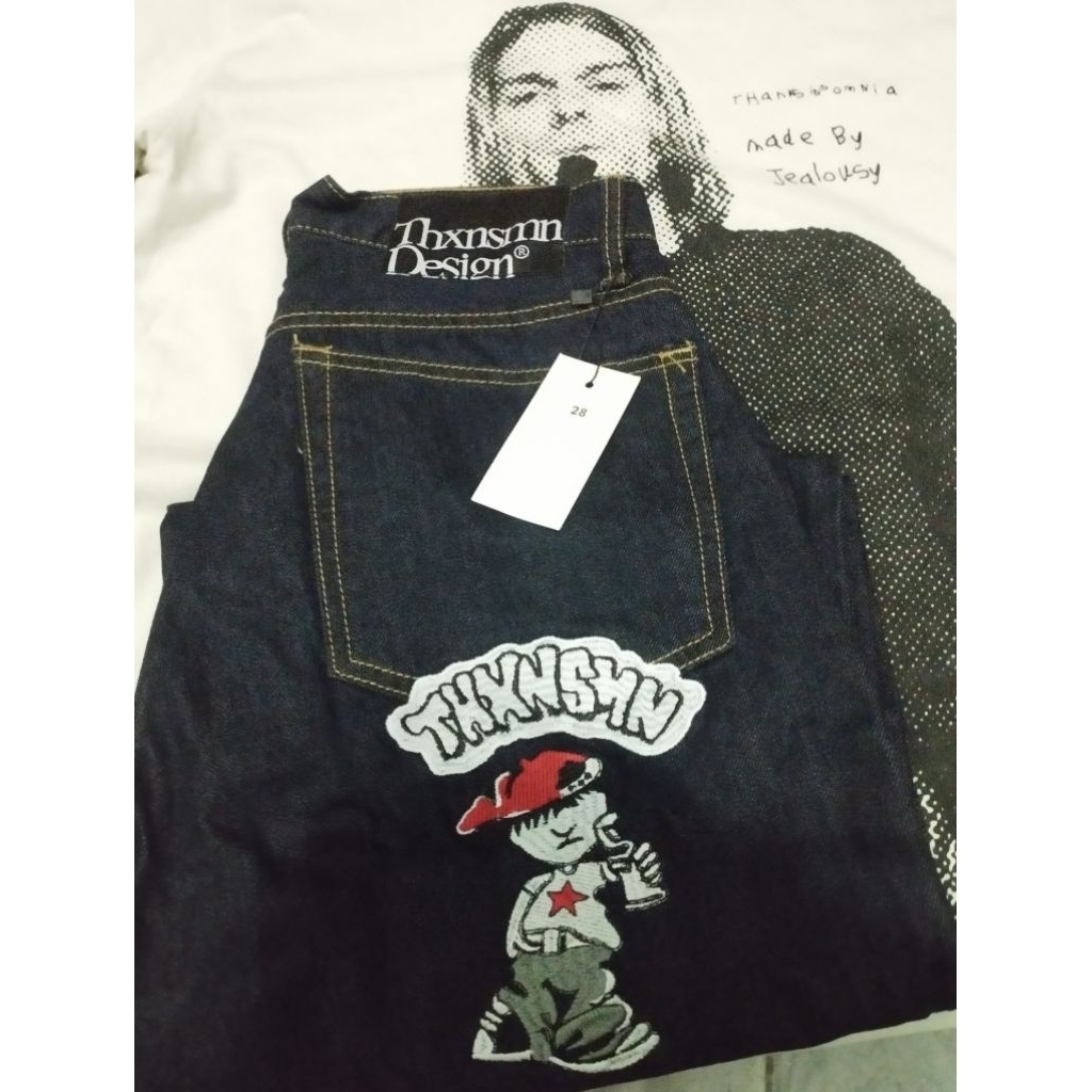 Denim Pants Ginna Star Dark Indigo Thanksinsomnia