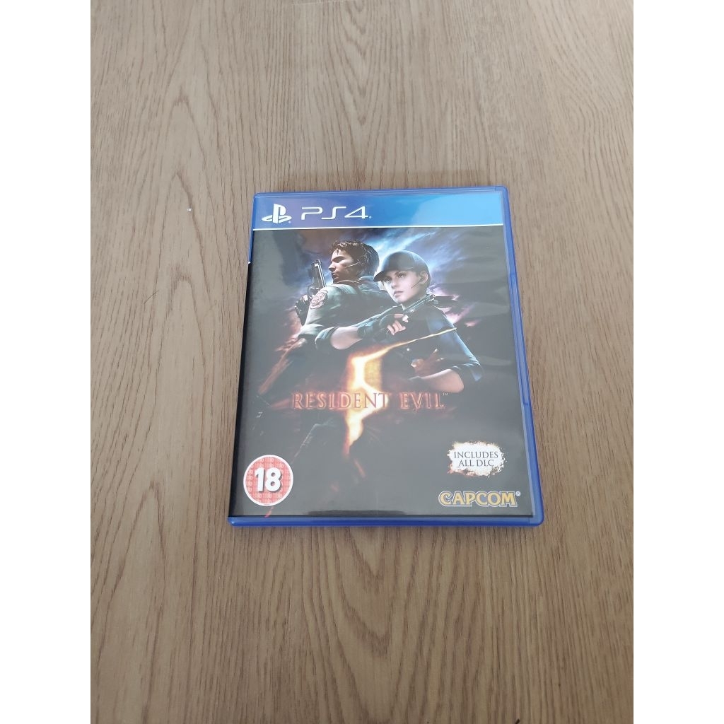 BD PS4 RESIDENT EVIL 5 LIKE NEW