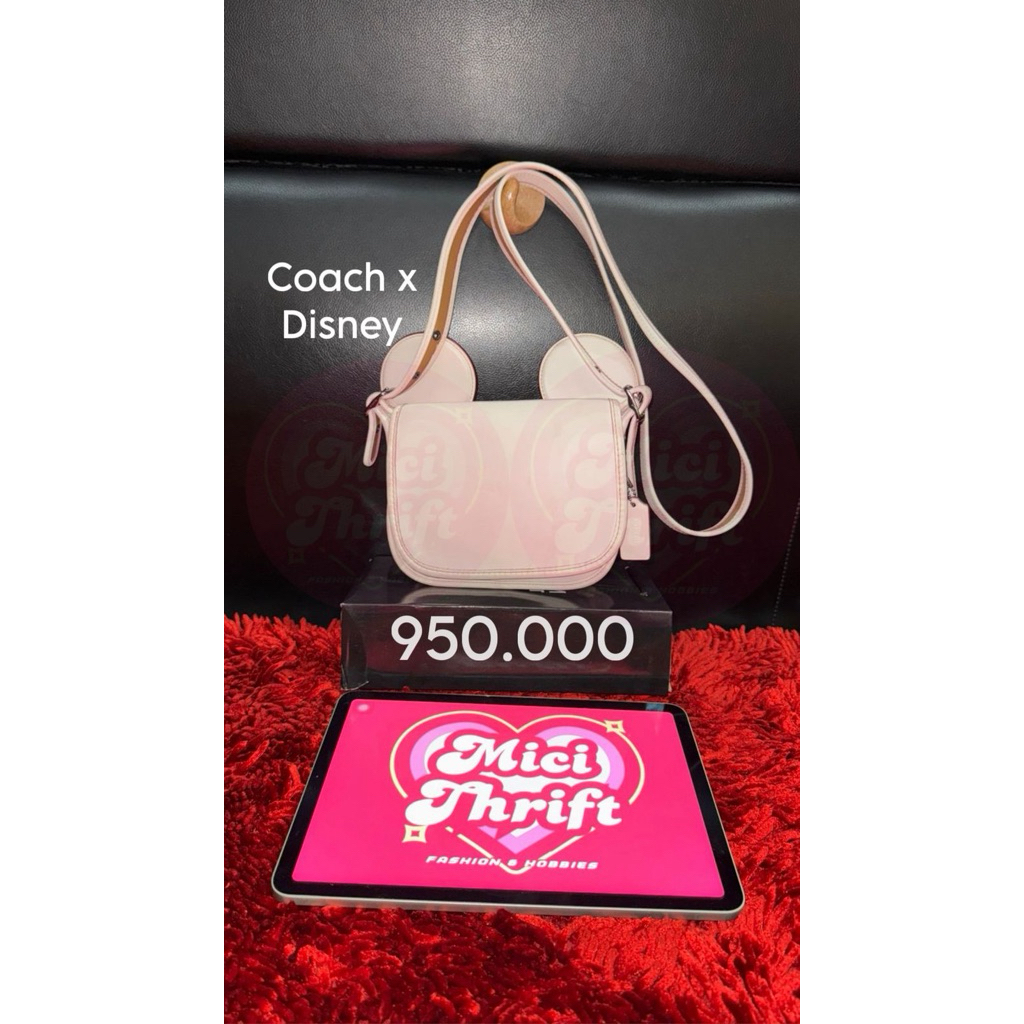 [PRELOVED] COACH x DISNEY BAG tas wts authentic luxury brand anak jual luxury brand merk official or