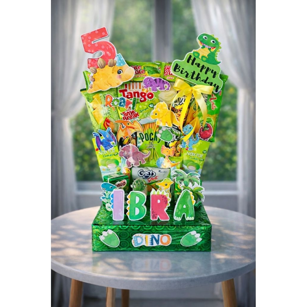 Mading Snack Tower Dinding Tempel Ulang Tahun / Mading Snack Ultah / Snack Tower Ulang Tahun / Snack