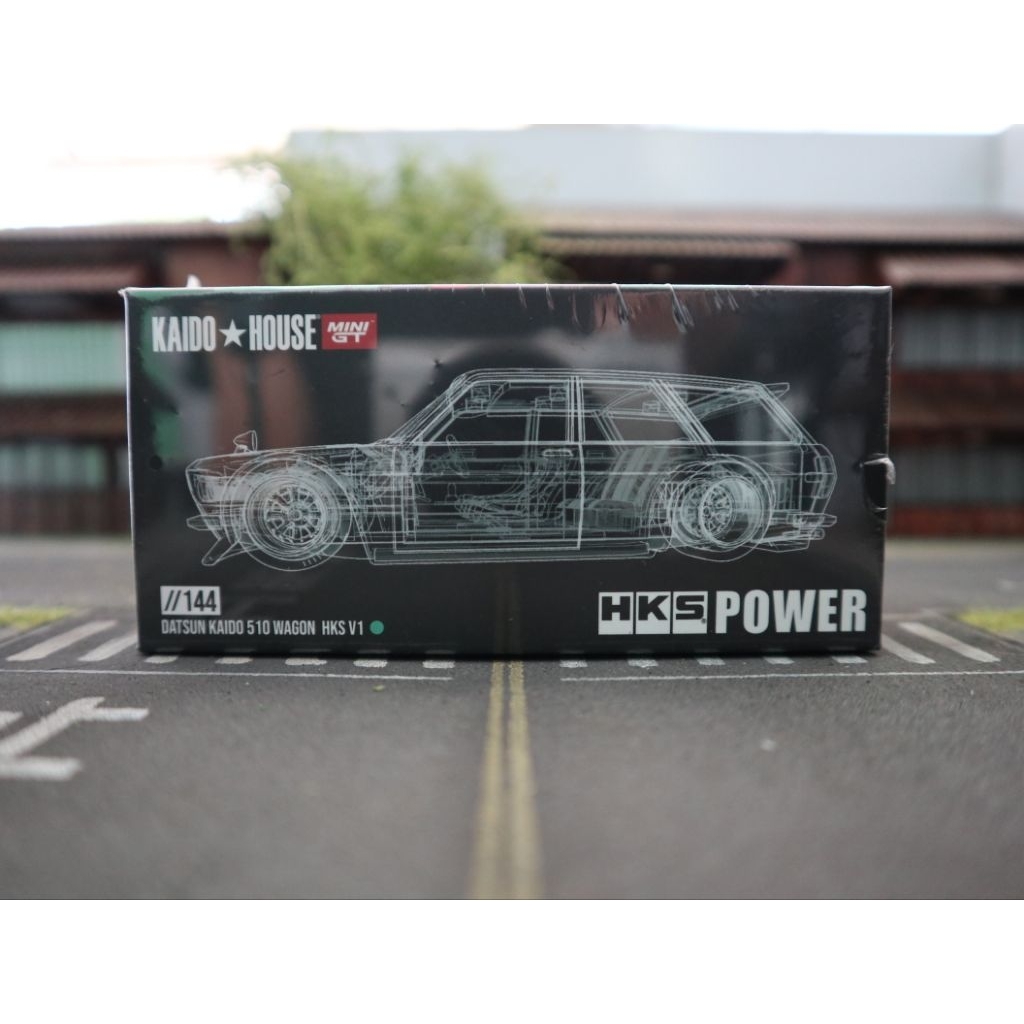 Kaido House x MiniGT Datsun Kaido 510 Wagon HKS V1 #144