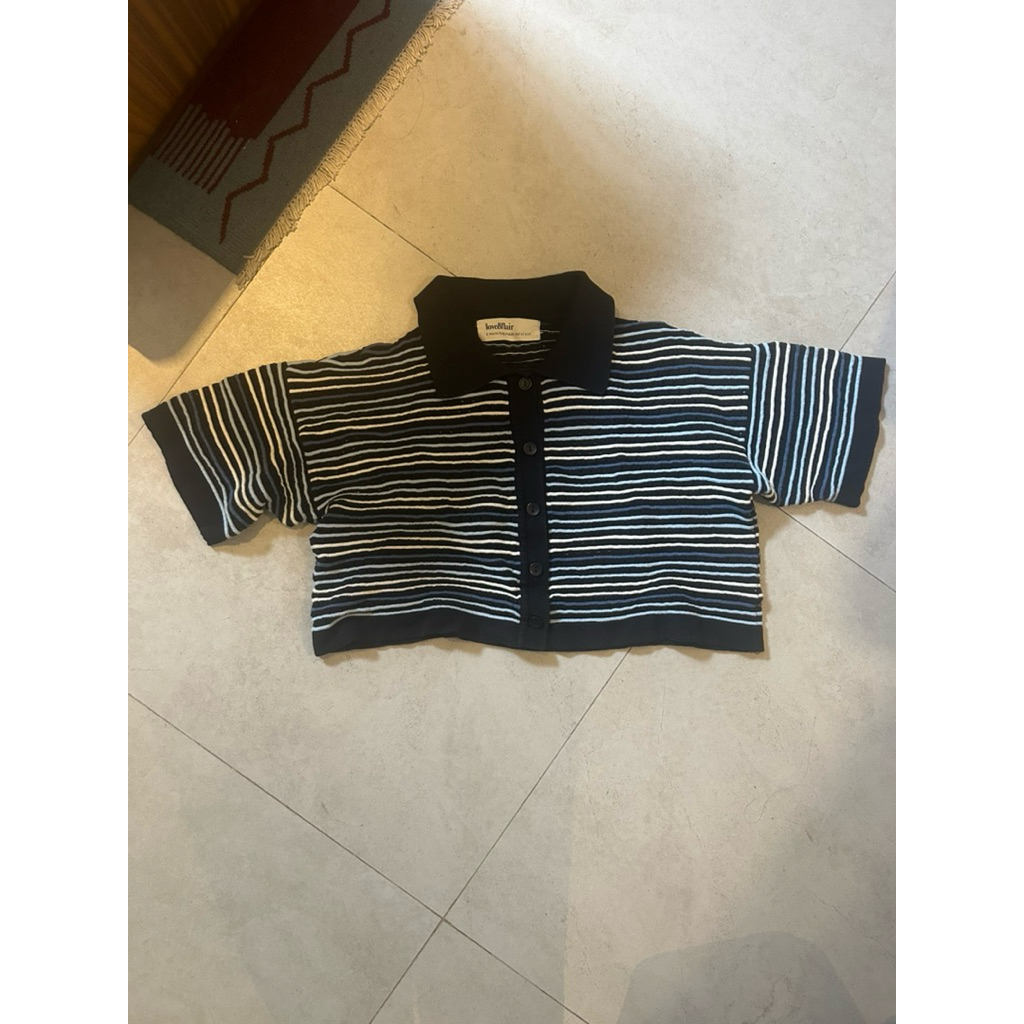 LOVE & FLAIR knit blouse preloved