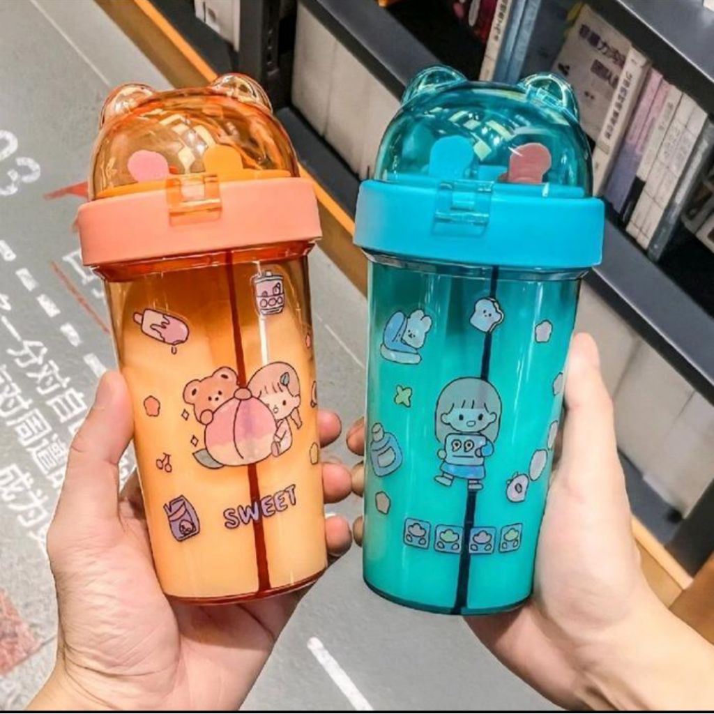 Botol 2 sisi atau sekat bottle cocok untuk anak-anak dan hadiah