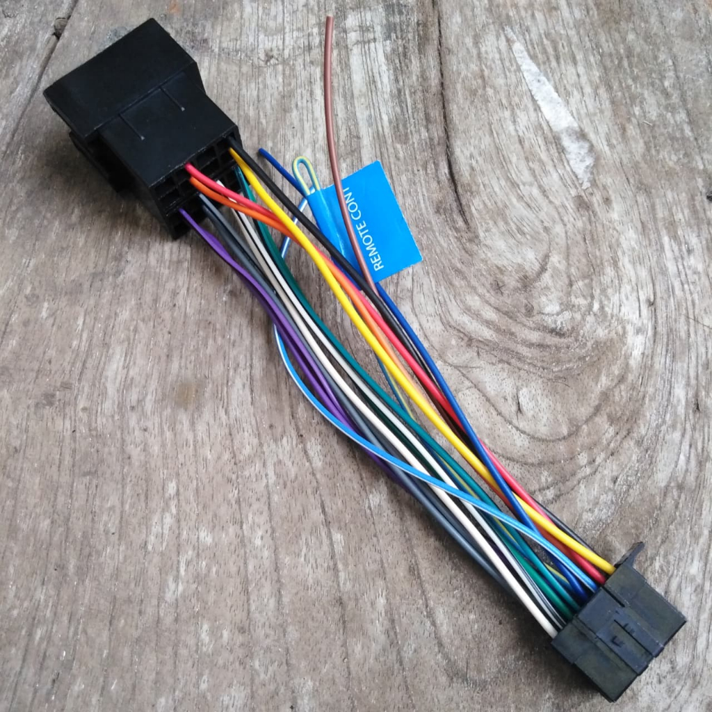 Kabel Soket PNP Head Unit JVC KW M540BT ke Mobil Hyundai i10 2010