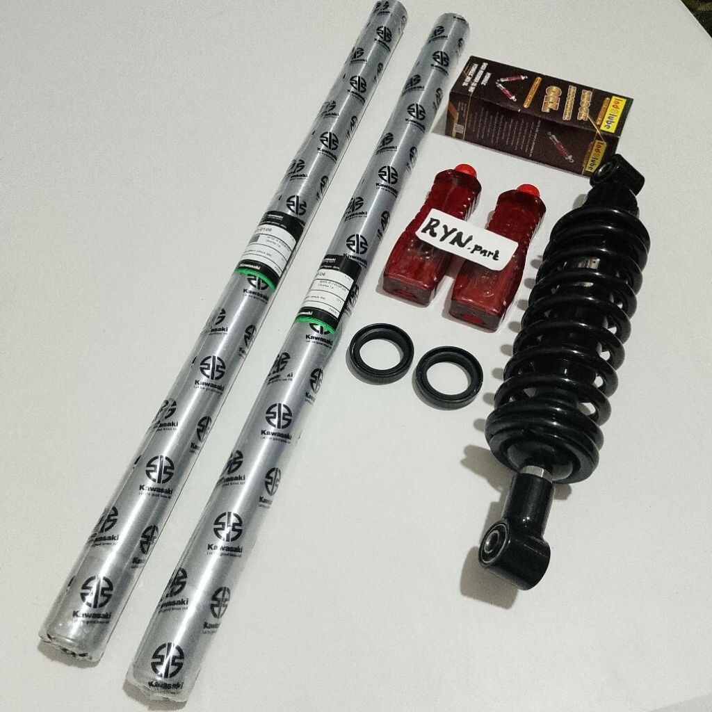 As sok depan+belakang Ninja RR Ninja SS 150 sok+sil+oli