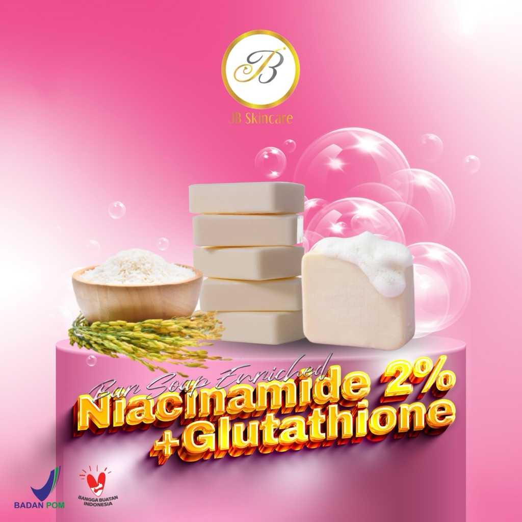 SABUN JB NIACINAMIDE + GLUTATHIONE