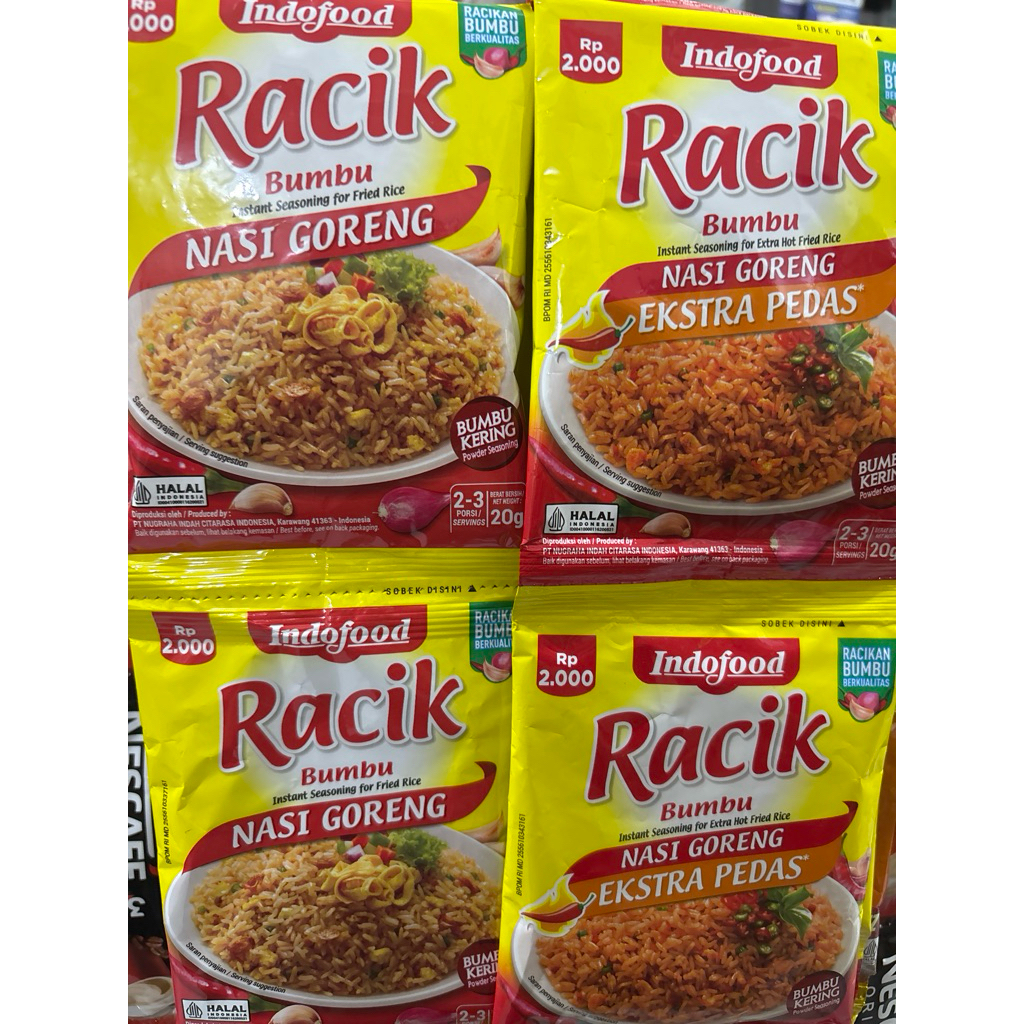 BUMBU INDOFOOD RACIK NASI GORENG/NASI GORENG PEDAS