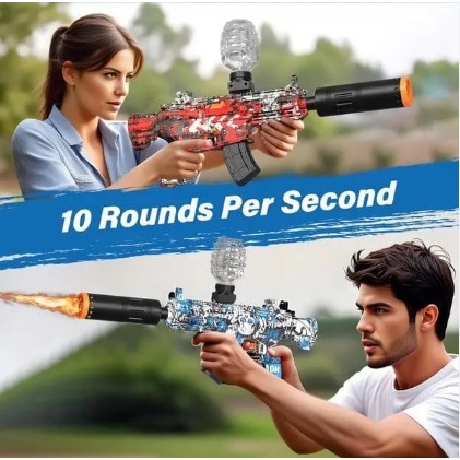 Premium M416 Gel Blaster Machine Gun With Flame Effect
