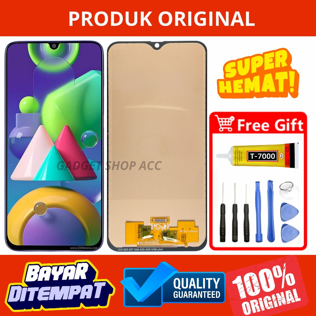 LCD SAMSUNG M21 / SAMSUNG M30 / SAMSUNG M30S  FULL COVERED