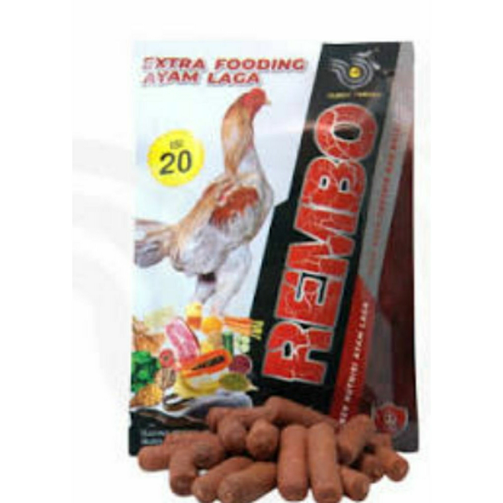 Rembo extra fooding nutrisi lengkap ayam jamu ayam
