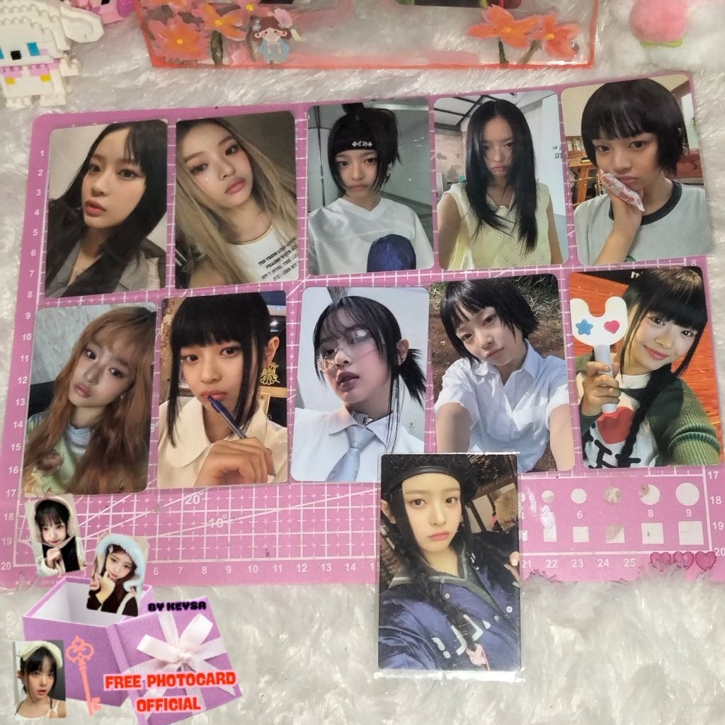 NEWJEANS PHOTOCARD OFFICIAL NON ALBUM HANNI VER  [ free photocard official ]