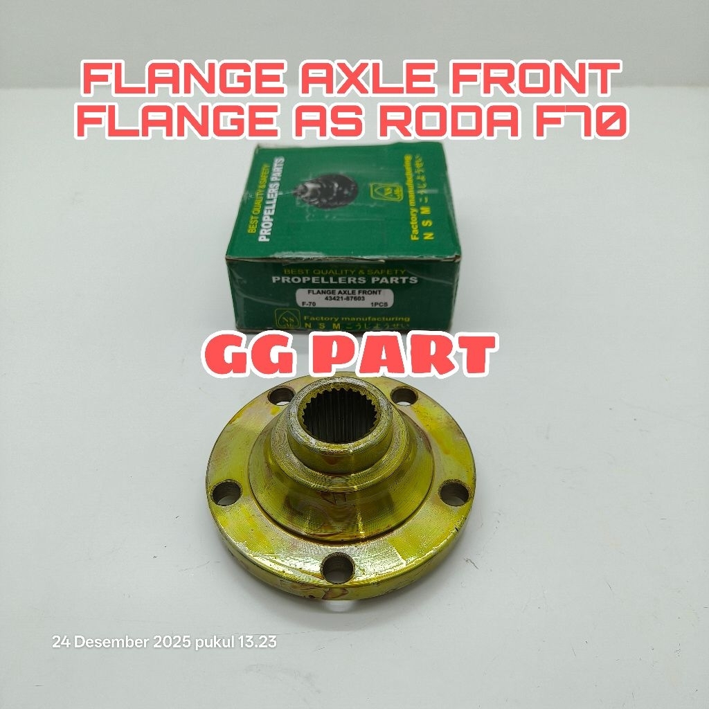 FLANGE AS RODA FLANGE AXLE FRONT DAIHATSU TAFT GT F70 HILENE