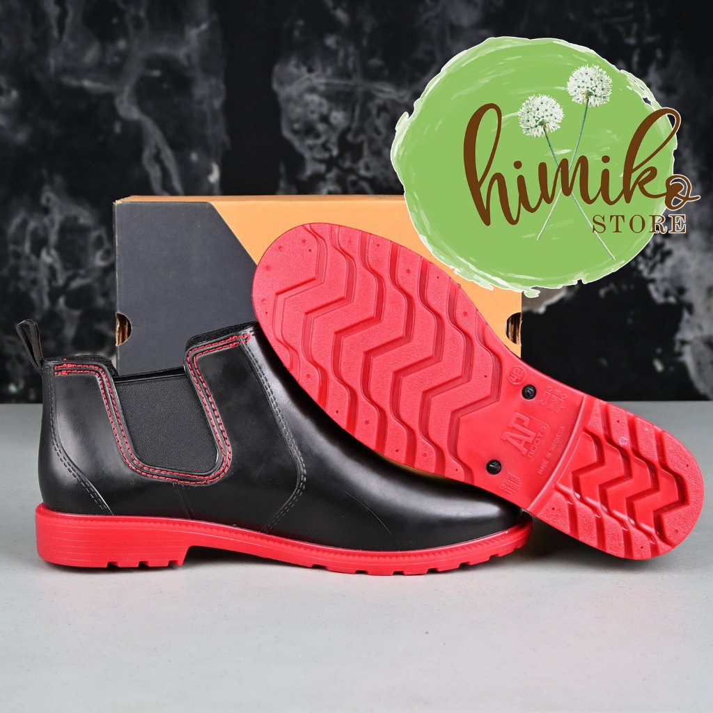 Sepatu Boot Pendek Pria Ap Boots Ap Hobby And Work Tahan Air