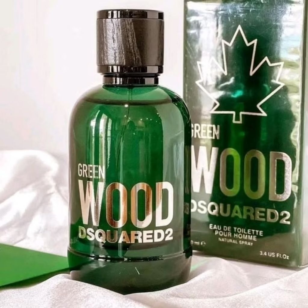 PARFUM ORIGINAL DSQUARED2 GREEN WOOD (men) REJECT/TESTER
