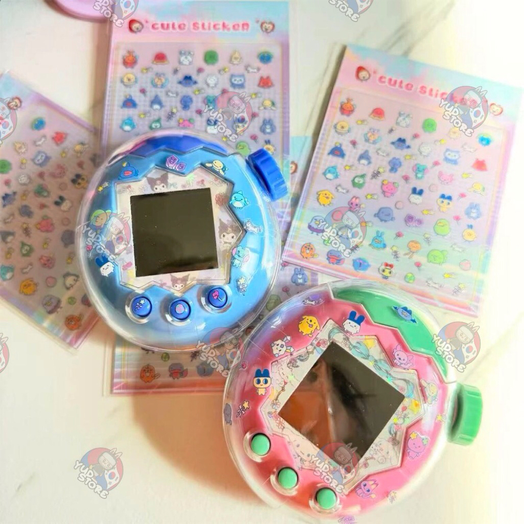 Mini Sticker Tamagotchi / Cute Sticker Tamagotchi