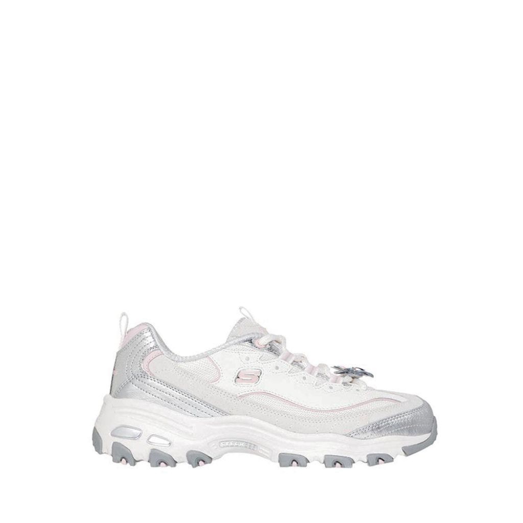 Skechers D'Lites Women's Training Shoes - White
