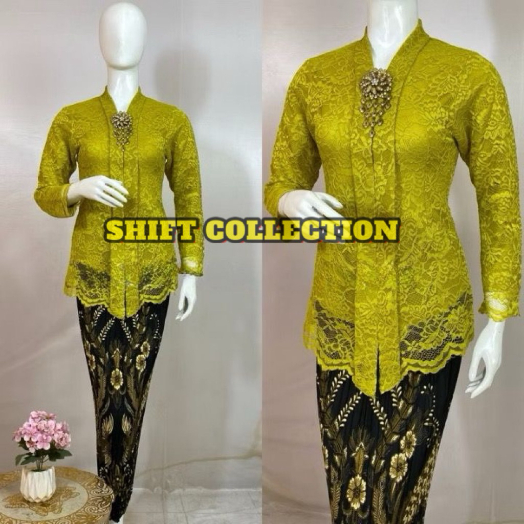 Kebaya Kartini/ Kebaya Set Floy Termurah/ Kebaya Remaja Modern /Kebaya Wisuda Setelan KebayaKartini