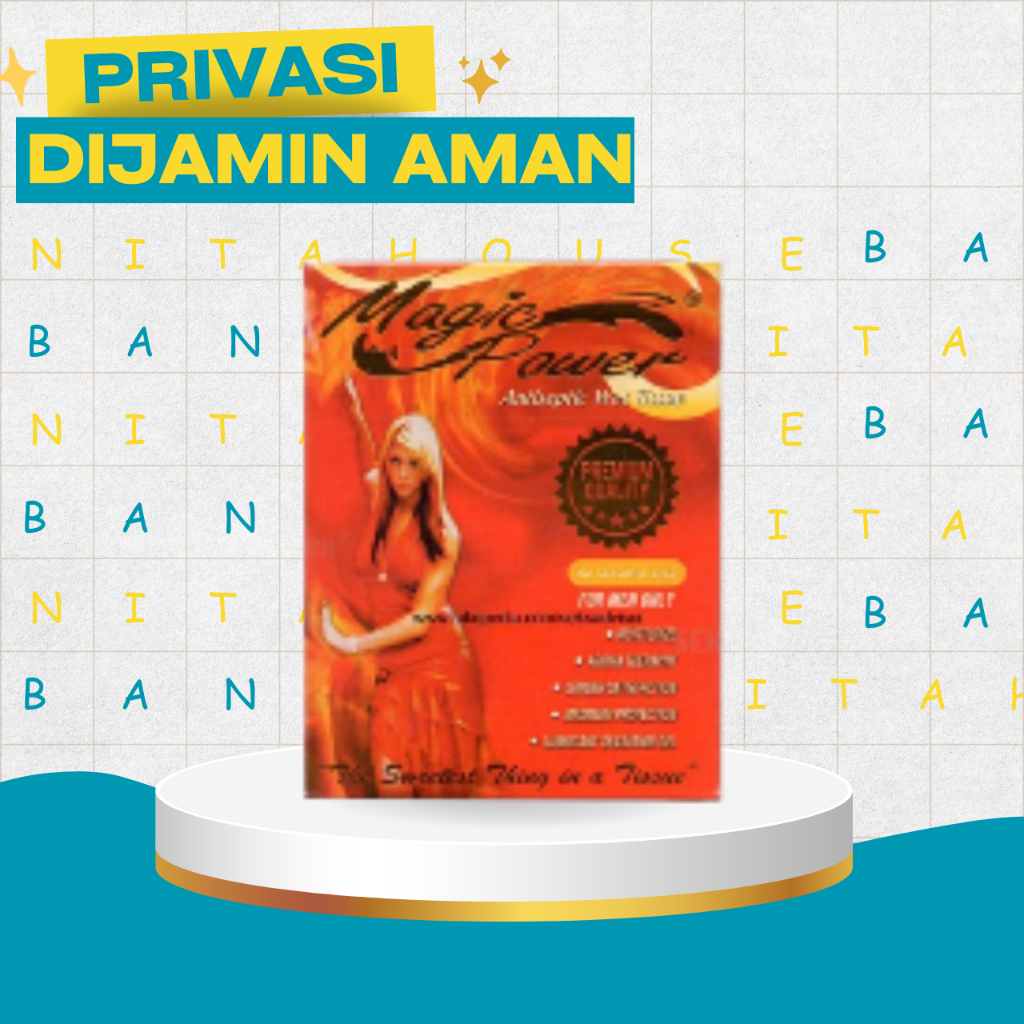 tisue magic power crimson desire / tisue magic power merah / tissue asli bpom