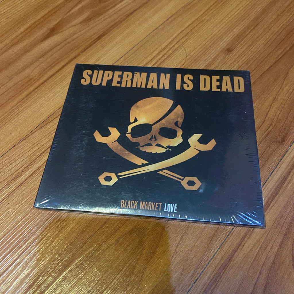 CD superman is dead ( segel ) - black market love ( baru / segel )