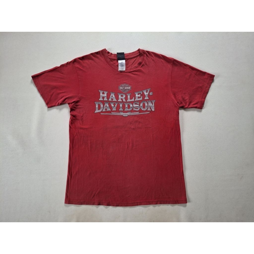 TSHIRT KAOS VINTAGE HARLEY DAVIDSON SHANGHAI 2007 ORIGINAL 100%