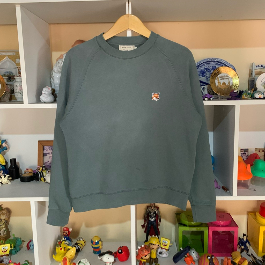Maison Kitsune Fox Patch Sweatshirt