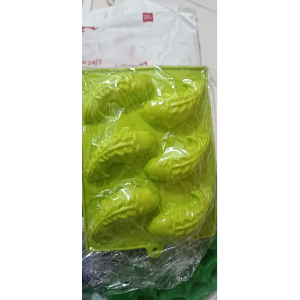 Cetakan coklat silikon karakter ikan