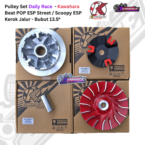 Pulley Set / Rumah Roller - Kawahara DR - Beat ESP - Beat POP - Beat Street Old - Scoopy ESP Old