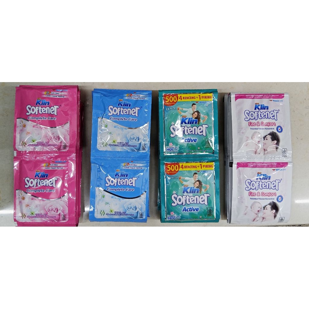 Soklin softener pewangi renceng