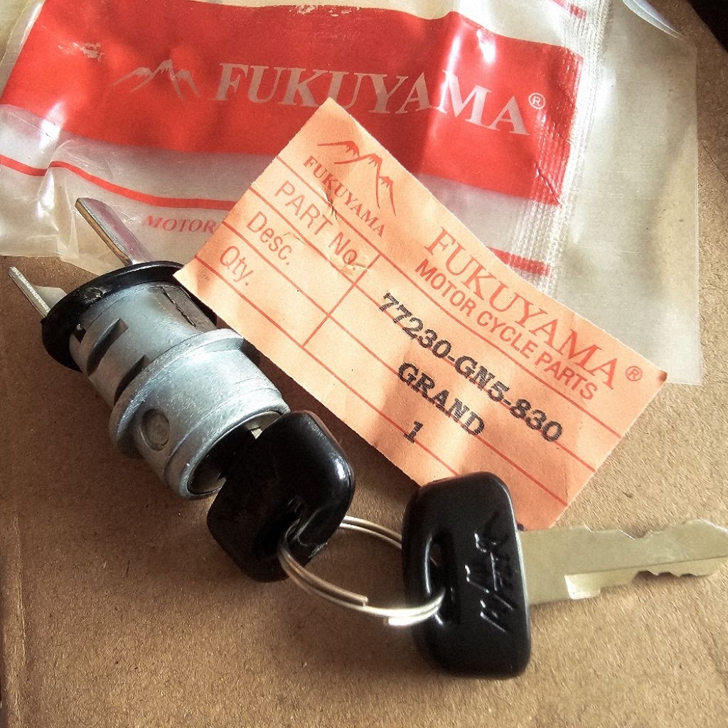 Kunci sadel honda Grand. 77230-GN5-830