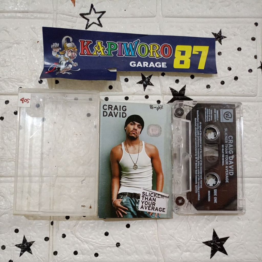 KASET PITA,,,CRAIG DAVID. SLICKER THAN YOUR AVERAGE