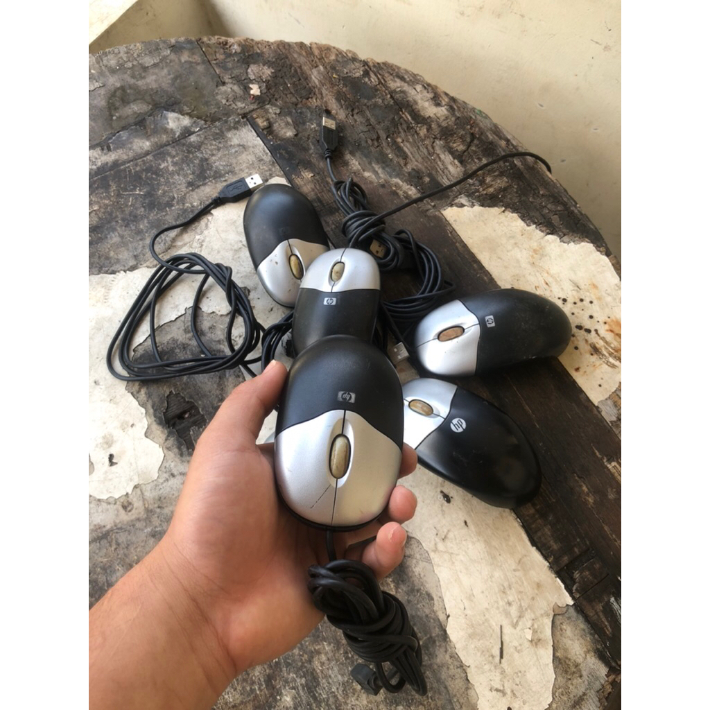 Ready stok mouse merk hp mulus kondisi masih gacor