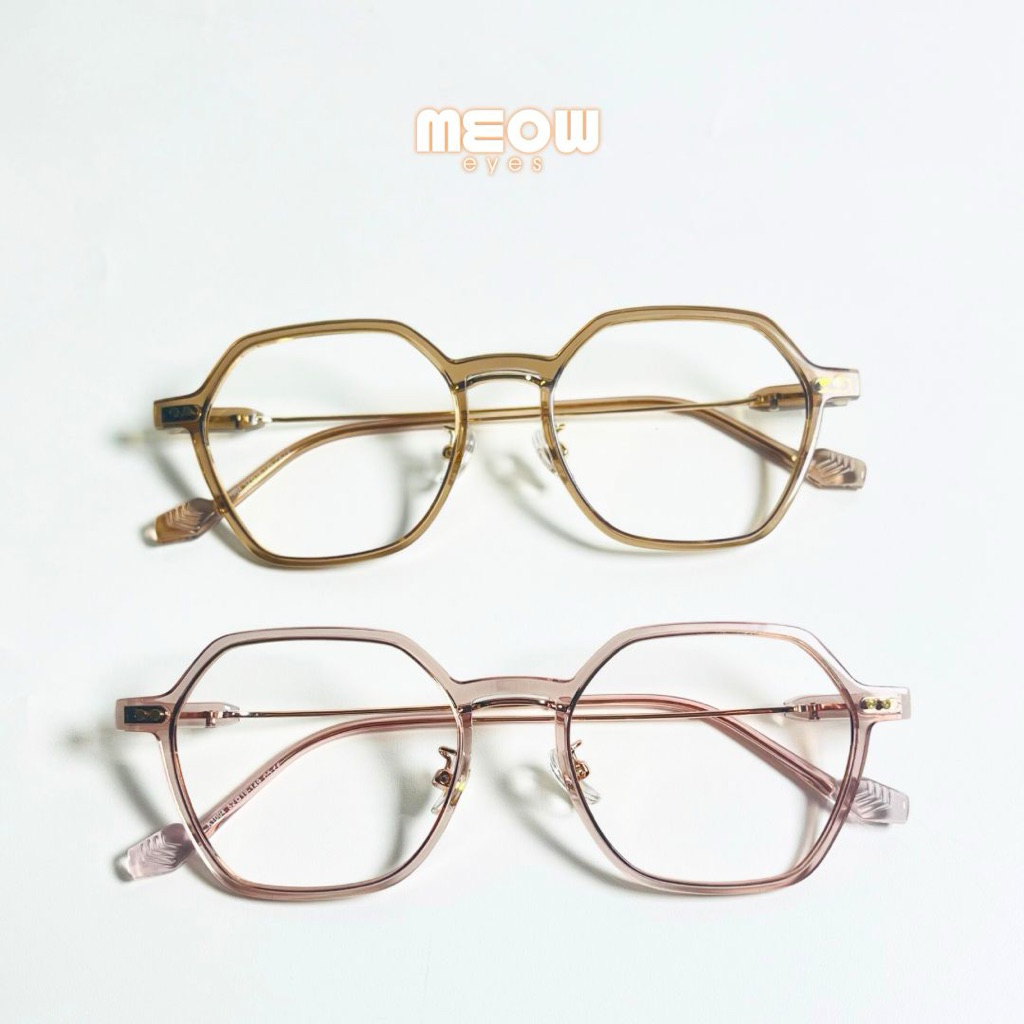 Kacamata Hexagonal Frame dan Lensa Unisex - Zeno
