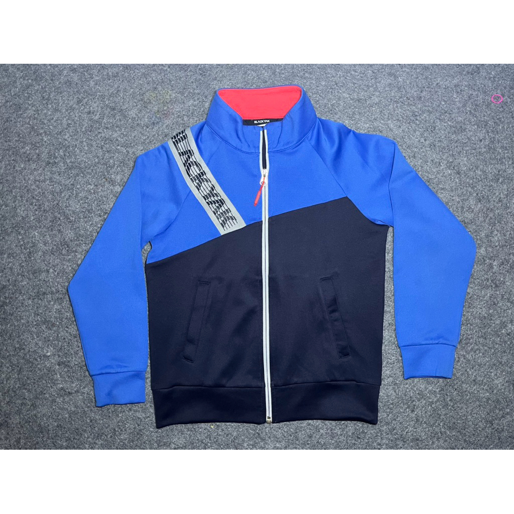 Jaket Tracktop Anak Biru