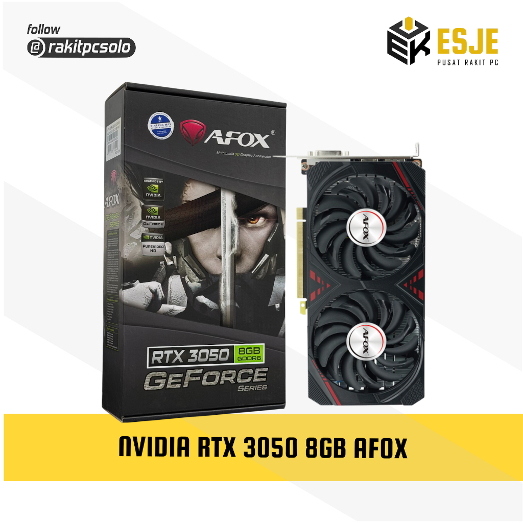 Nvidia RTX 3050 8gb Afox