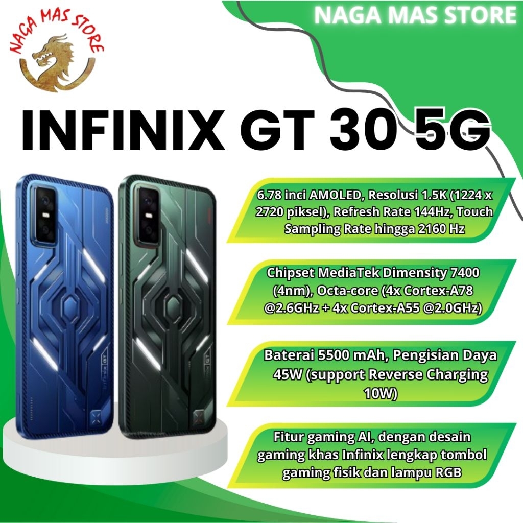 INFINIX GT 30 5G 8GB/256GB