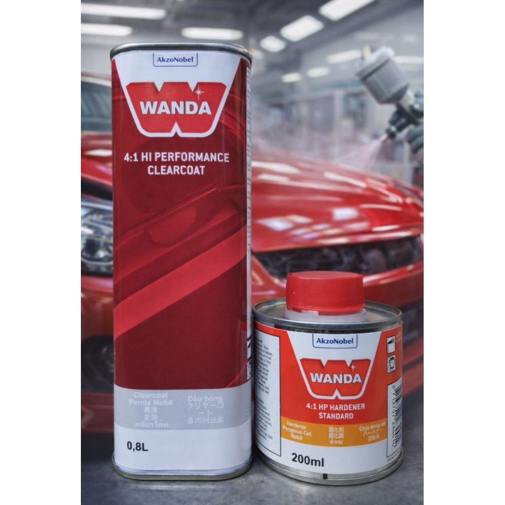 Wanda Clear Coats Hi Performance 4:1, original Akzonobel