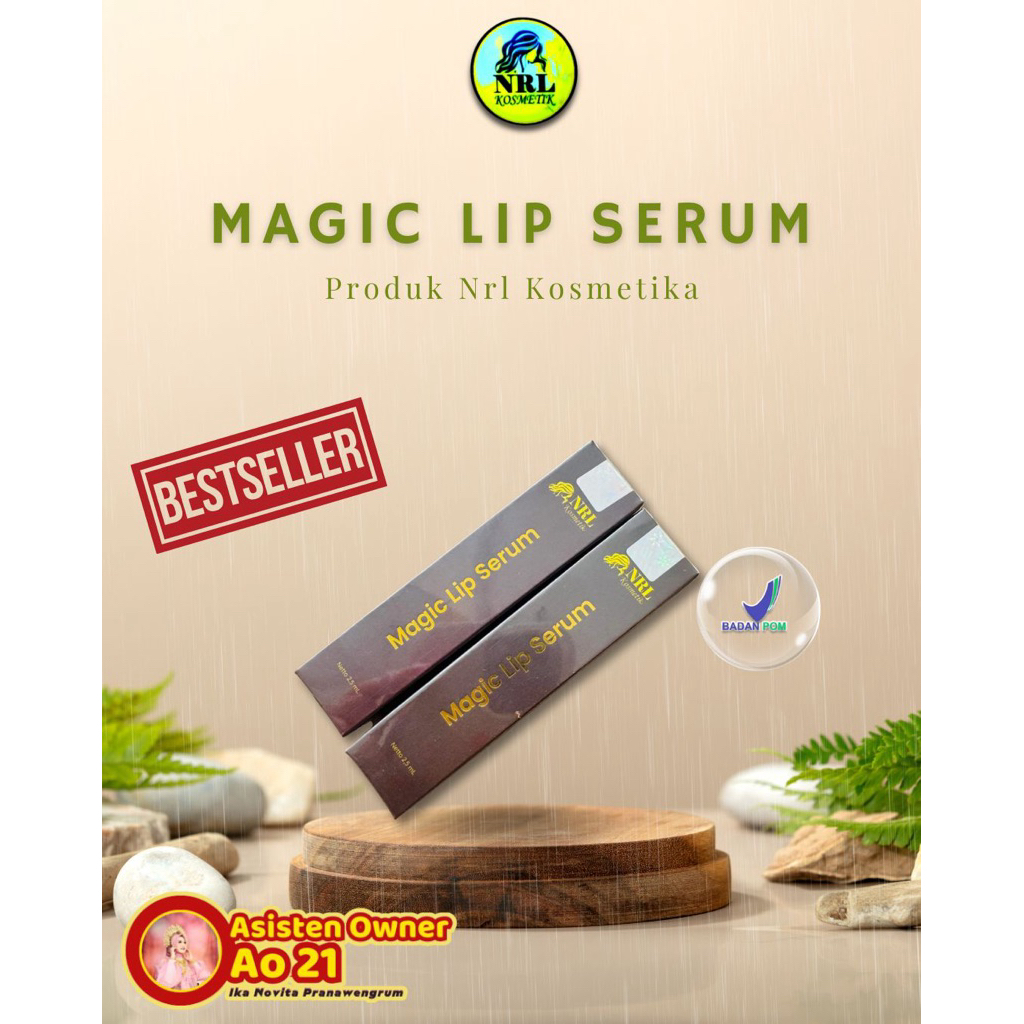 NRL MAGIC LIP SERUM NRL KOSMETIK ORIGINAL