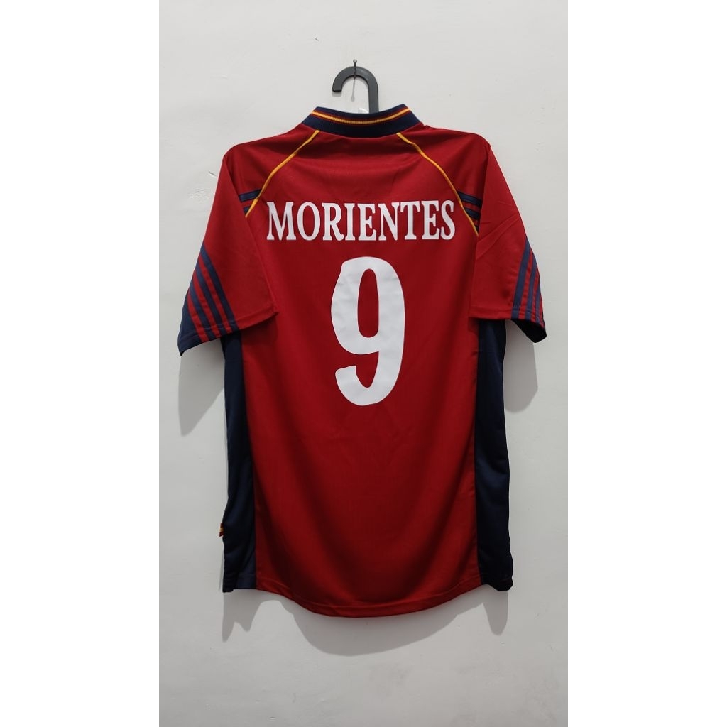 Jersey retro Spanyol Morientes size L