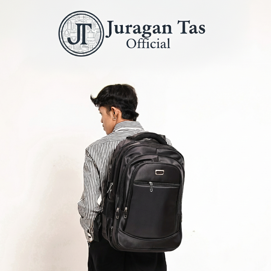 [JURAGAN TAS] POLO USB ORI POLO BACKPACK IMPORT SIZE 20 INCHI JUMBO TAS RANSEL PRIA EXPANDING SMARTL