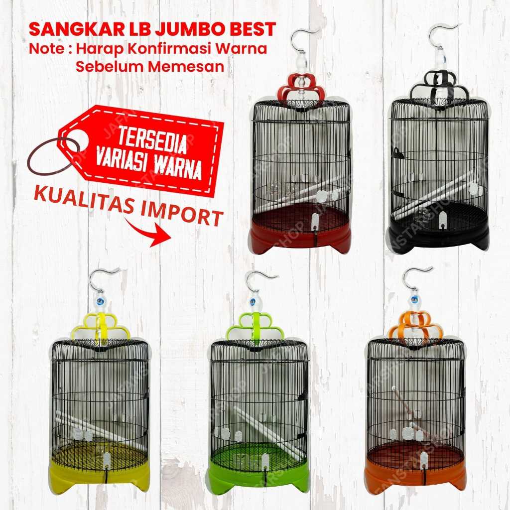 SANGKAR Kandang Love Bird Jumbo BEST Diameter 42 cm