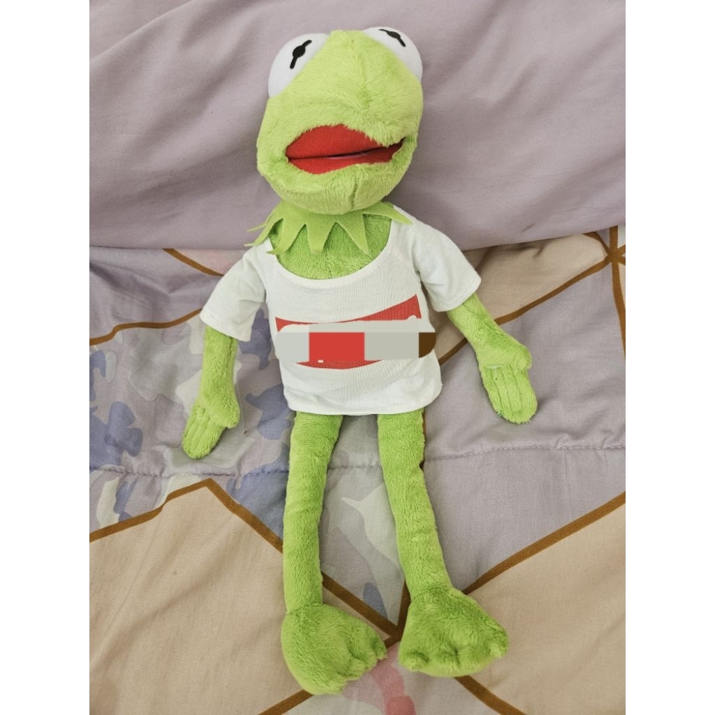 [NEW 40CM] Boneka Kermit The Frog Sesame Street The Muppet Show Katak Kodok Hijau
