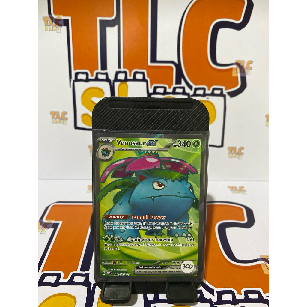 Kartu Pokemon English Venusaur ex 182/165