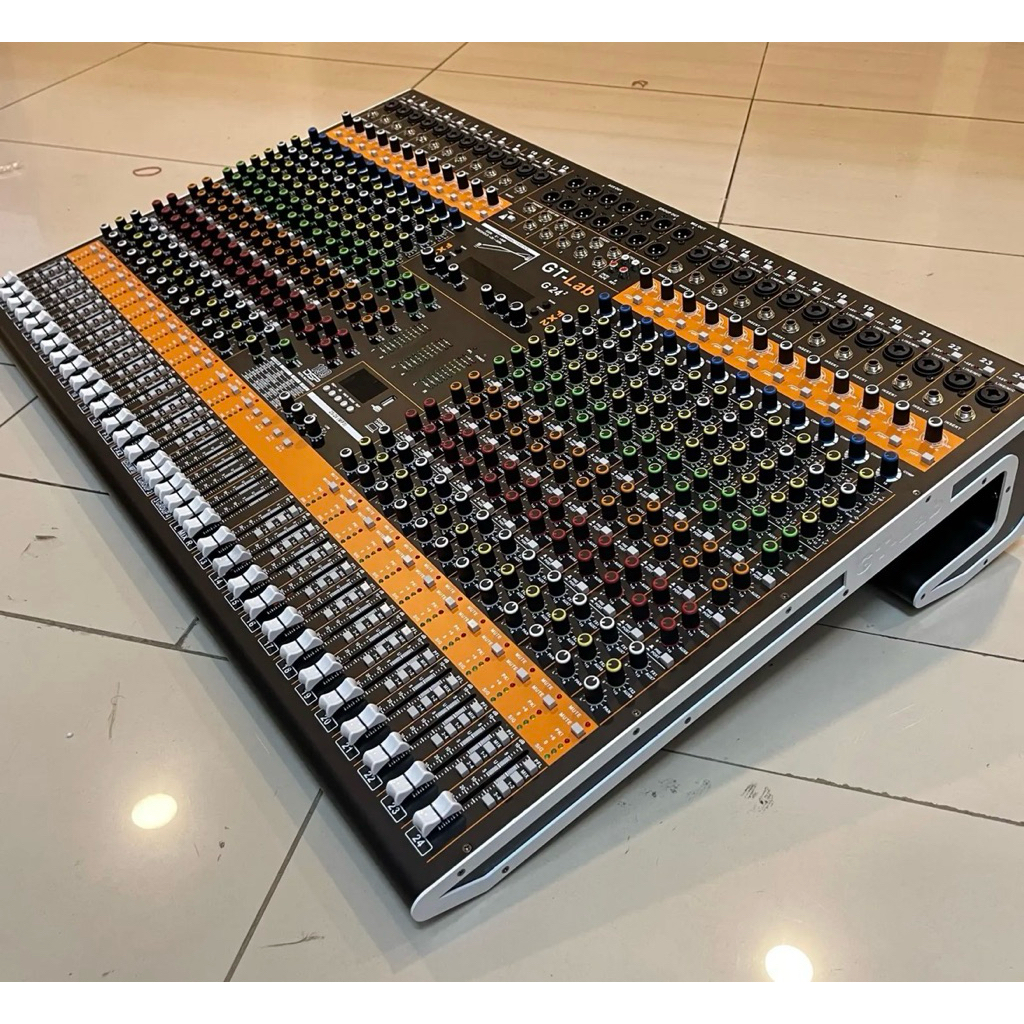 Mixer GT LAB 24 channel G24 by RDW phantom power per channel