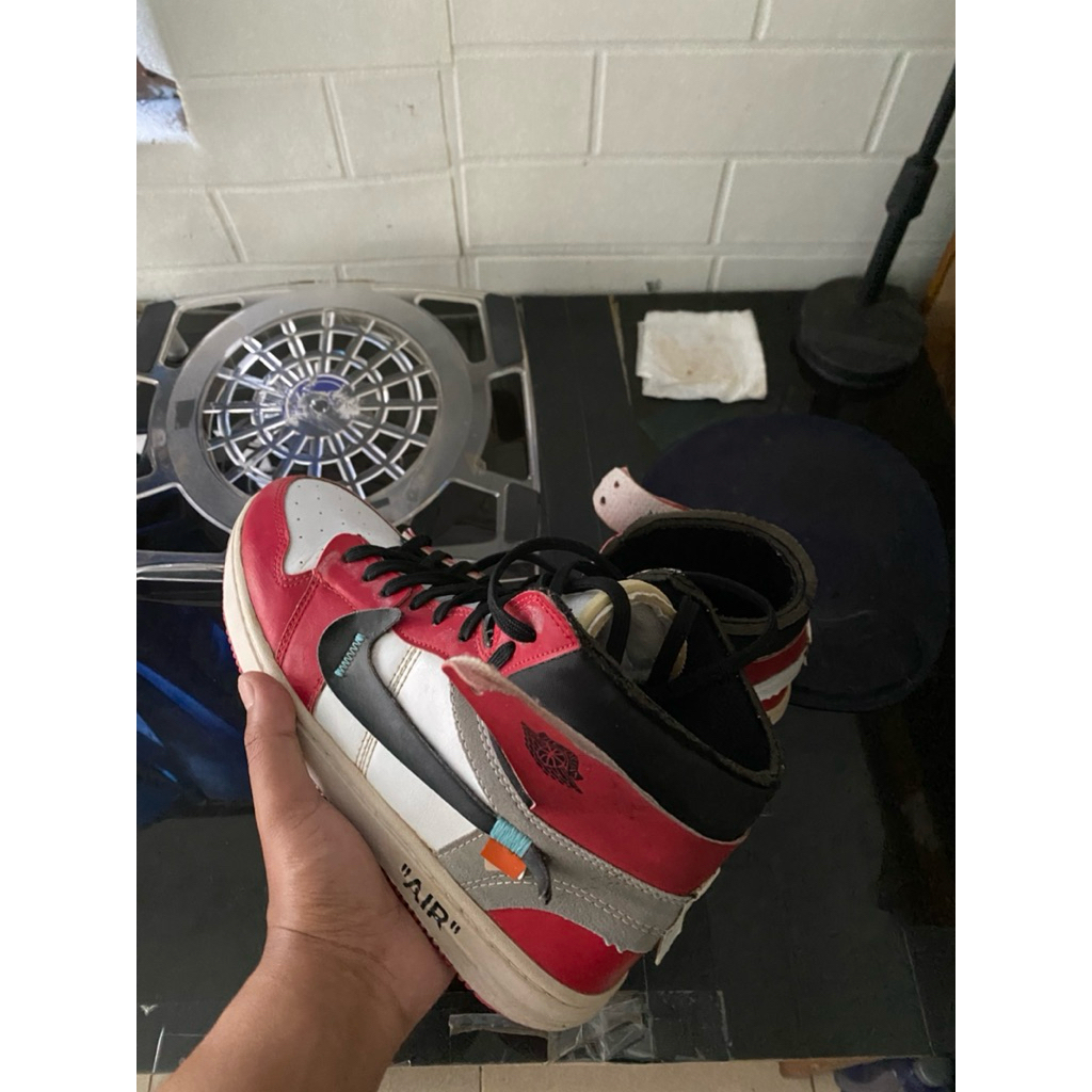 sepatu N1K3 AJ Chicago bekas pribadi